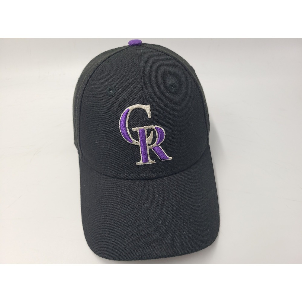 Colorado Rockies New Era 9Forty Adjustable‎ Hat Cap Polyester MLB Baseball Black